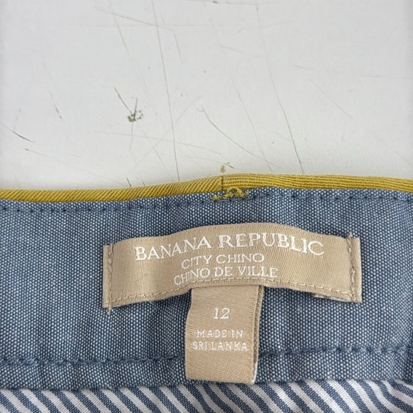 Banana Republic City Chino Perfect Gold Khaki Pants - Picture 2 of 11